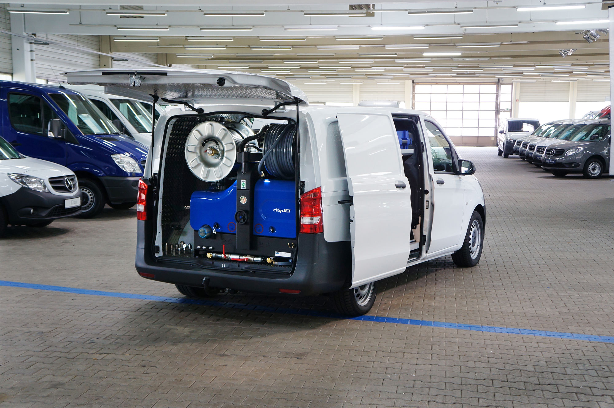 CityJet im Mercedes-Benz Vito