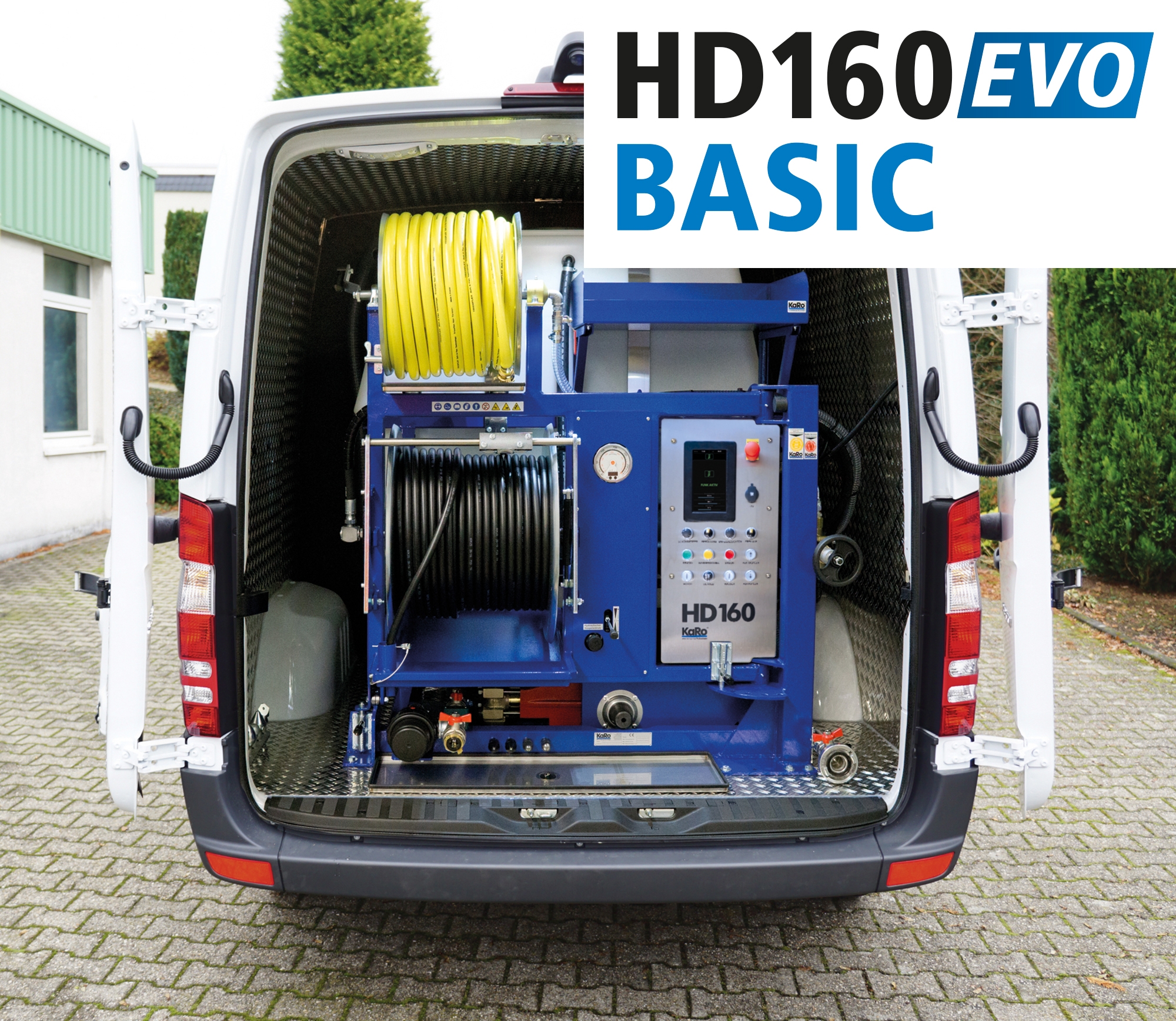 Bild für Hochdruck-Spülgerät HD160 EVO BASIC Nebenantrieb