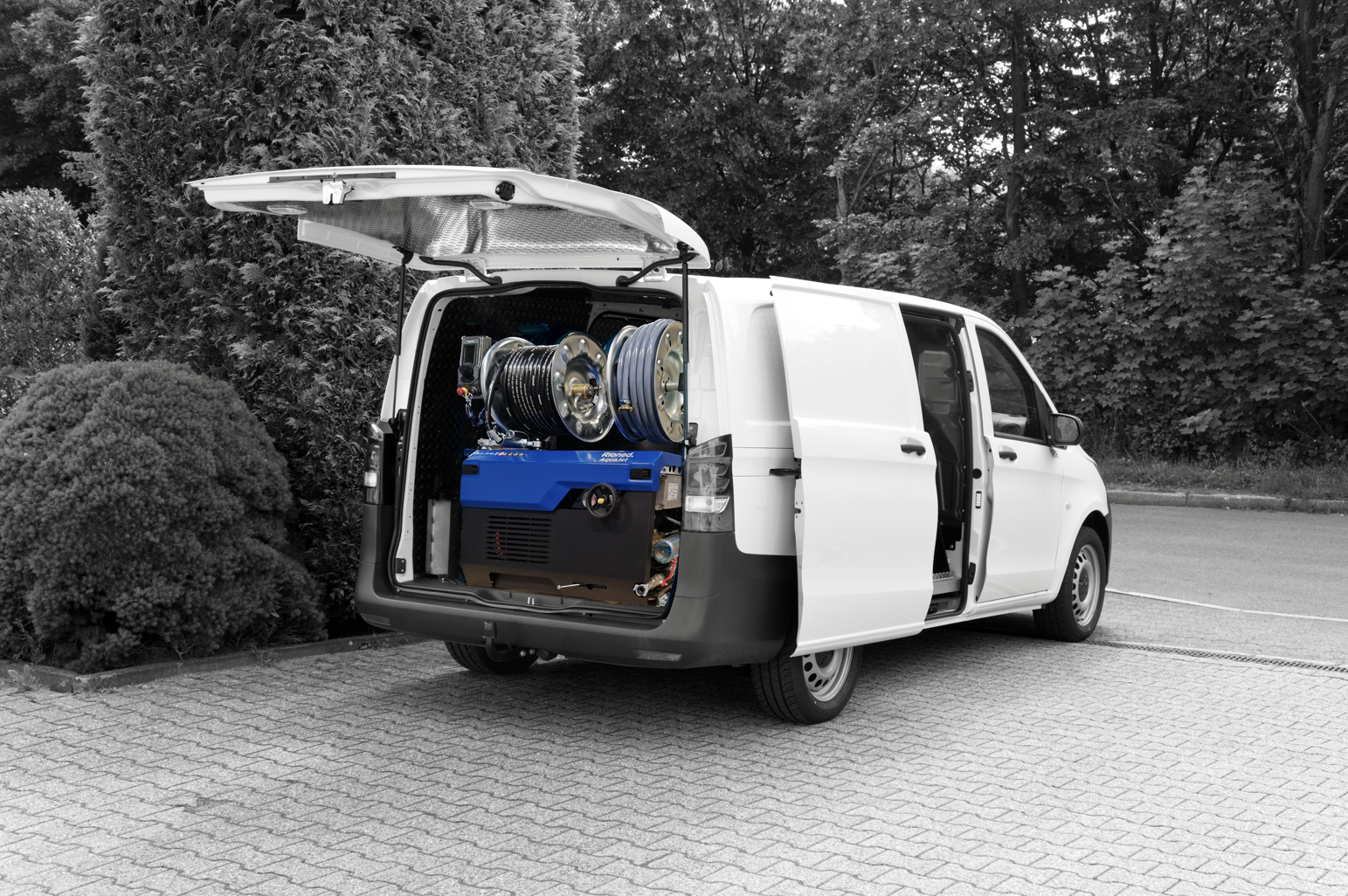 Bild für Hochdruck-Spülgerät AquaJet Premium 140-70 mit Honda-Motor