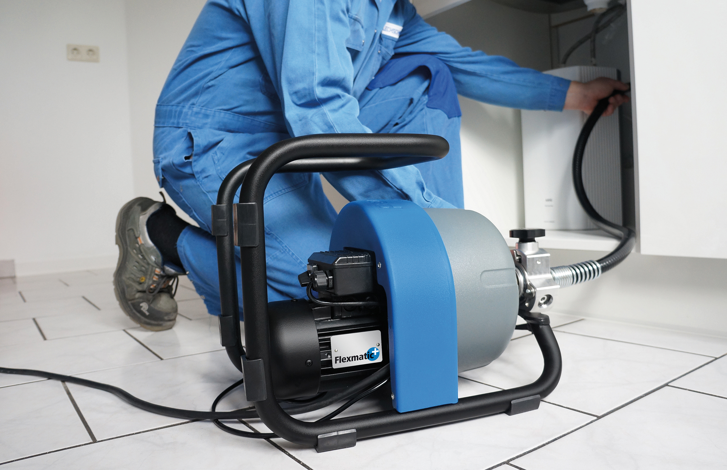 FLEXMATIC+-Spiralmaschine, mit Spirale 10 mm x 15 m FLEXMATIC+-Spiralmaschine, mit Spirale 10 mm x 15 m