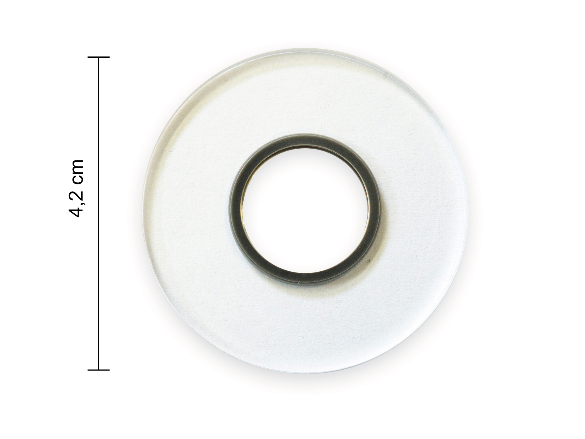 Schutzglas für KC 240 mit O-Ringen und Schutzglas für KC 240 mit O-Ringen und