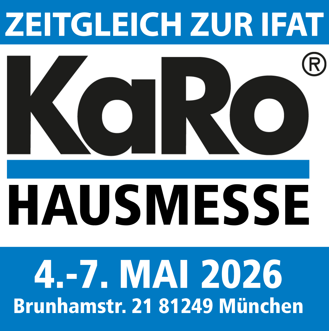 Hausmesse zur IFAT 2026 – Ihr entspannter Messe-Ort!