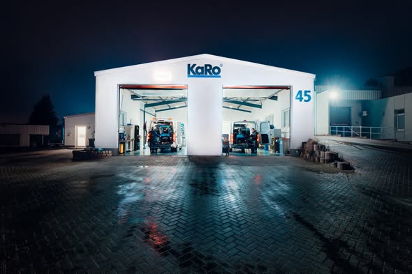 Mehr Platz für Service – die neue Halle in Hückeswagen